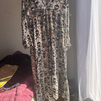 robe têtes de morts 